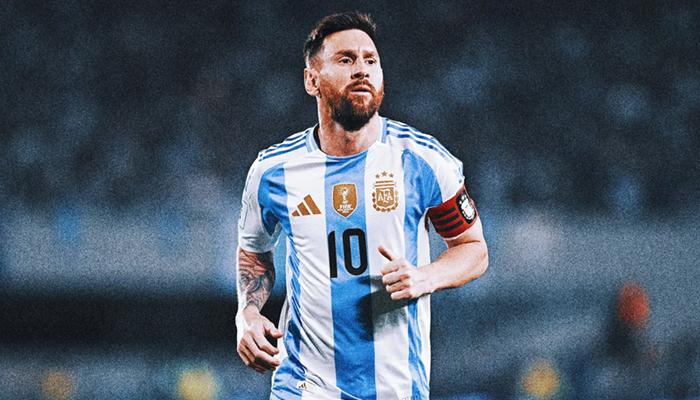 ليونيل ميسي قائد منتخب الأرجنتين