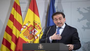 خوسيه مانويل ألباريس وزير الخارجية الإسباني