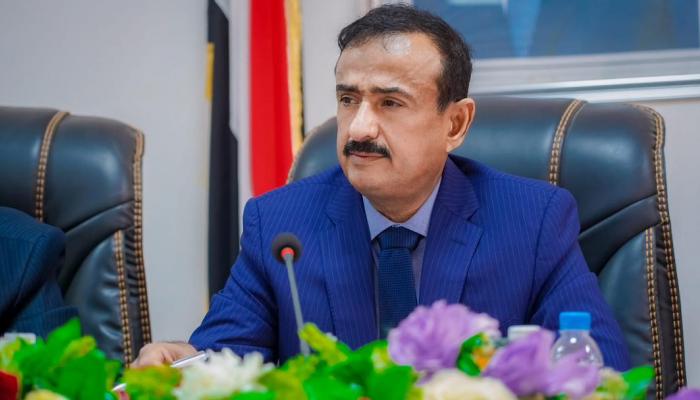 محافظ محافظة شبوة الشيخ عوض ابن الوزير 