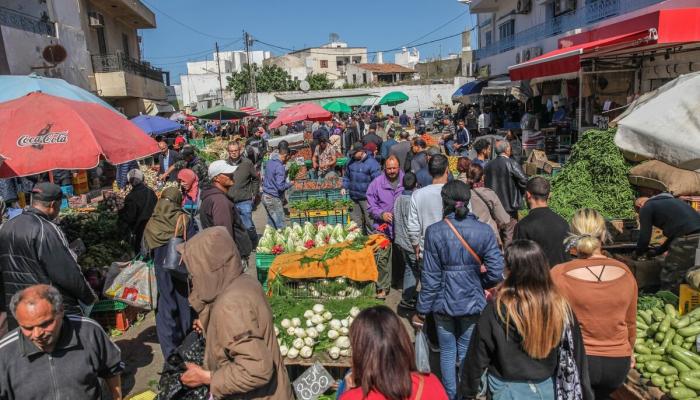 سوق للخضار بوسط العاصمة التونسية - أرشيفية