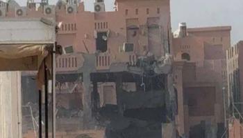 المبنى المستهدف في الدوحة