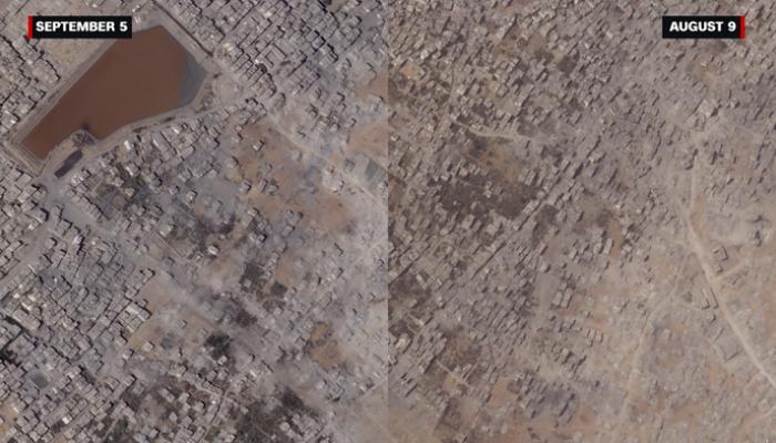 صور الأقمار الاصطناعية تكشف حجم الدمار في غزة