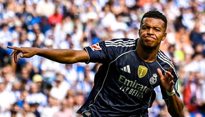 كيليان مبابي نجم ريال مدريد