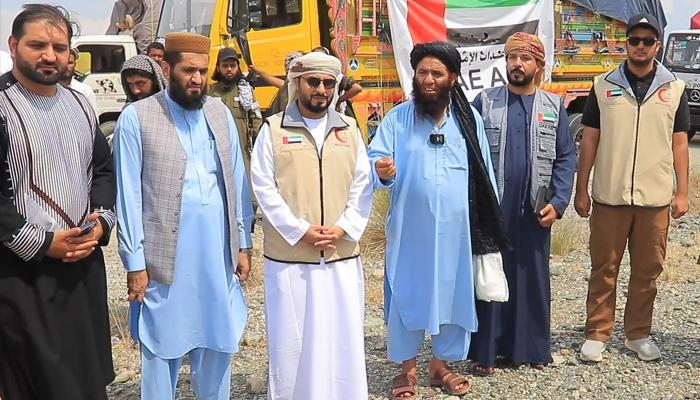 الشعب الأفغاني يشكر الإمارات