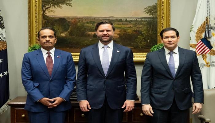 فانس يتوسط الشيخ محمد بن عبدالرحمن وروبيو