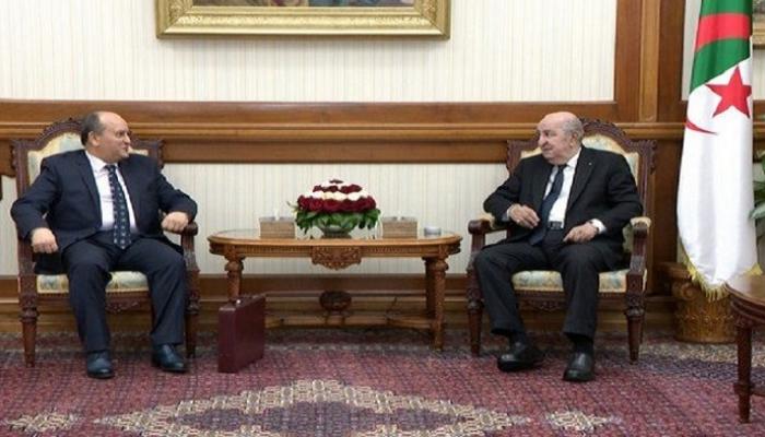 الرئيس الجزائري عبدالمجيد تبون ورئيس الوزراء سيفي غريب