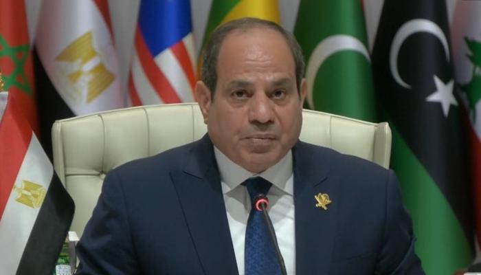 الرئيس المصري عبدالفتاح السيسي