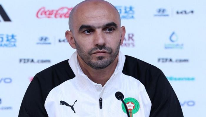 وليد الركراكي، مدرب المغرب 