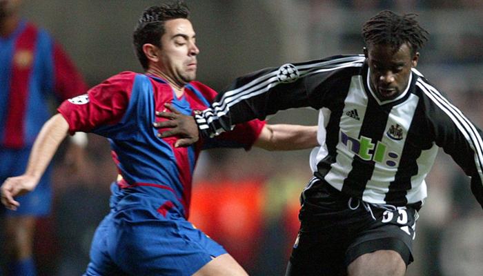 برشلونة ونيوكاسل في 2003