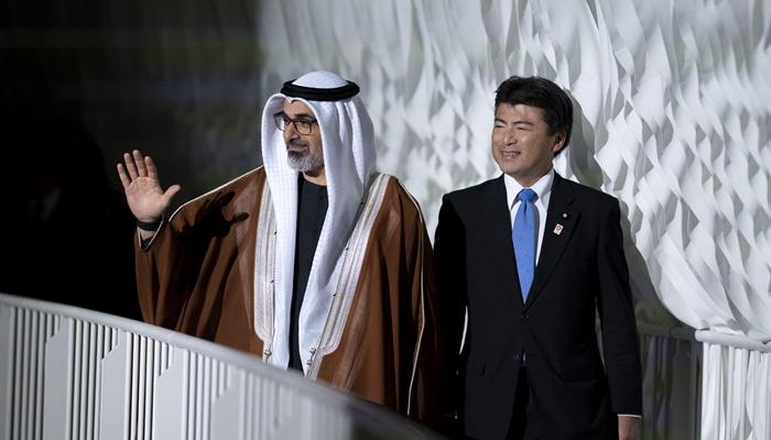 ولي عهد أبوظبي في يوم دولة الإمارات بإكسبو 2025