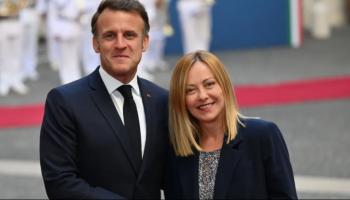 ماكرون وميلوني