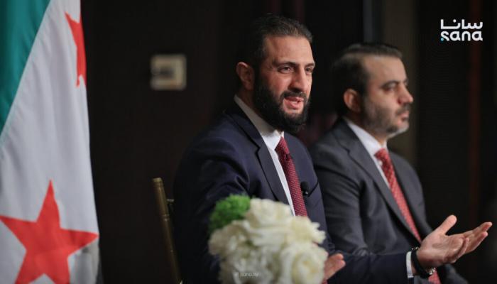 الرئيس السوري أحمد الشرع