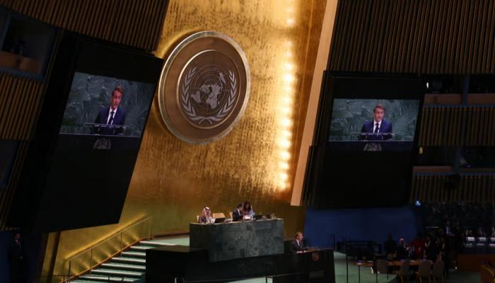ماكرون يلقي خطاب الاعتراف بفلسطين