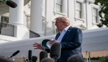 الرئيس الأمريكي دونالد ترامب