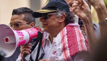 الرئيس الكولومبي غوستافو بيترو 