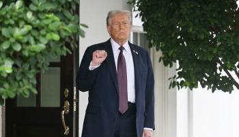 الرئيس الأمريكي دونالد ترامب - أ ف ب 