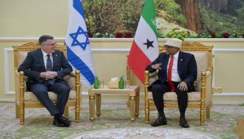 وزير خارجية إسرائيل ورئيس أرض الصومال