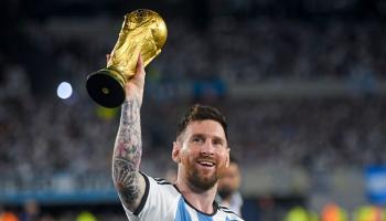 ليونيل ميسي قائد منتخب الأرجنتين
