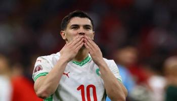 إبراهيم دياز، نجم منتخب المغرب