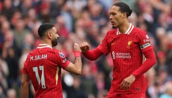 محمد صلاح وفيرجل فان دايك