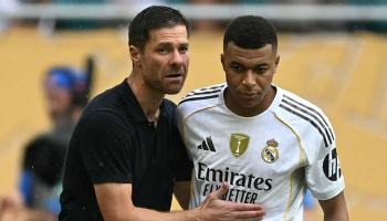 كيليان مبابي وتشابي ألونسو في ريال مدريد