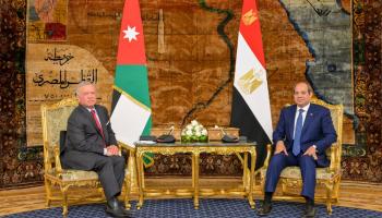 الرئيس المصري عبدالفتاح السيسي والعاهل الأردني الملك عبدالله