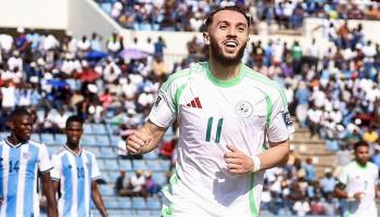 أمين غويري، مهاجم منتخب الجزائر