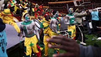 جماهير السنغال في نهائي أمم أفريقيا