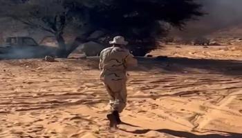خلال العملية الأمنية في جنوب ليبيا