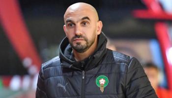 وليد الركراكي مدرب منتخب المغرب