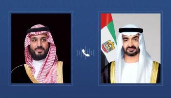 محمد بن زايد آل نهيان وولي عهد السعودية