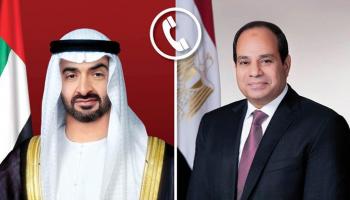 الرئيس السيسي والشيخ محمد بن زايد آل نهيان