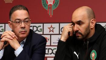 لقجع والركراكي في منتخب المغرب