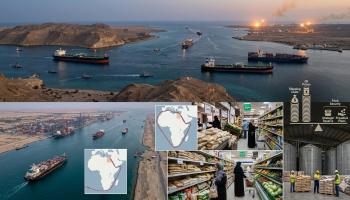 الأمن الغذائي وسلاسل التوريد- صورة مصممة بالذكاء الاصطناعي