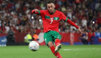 حكيم زياش نجم منتخب المغرب