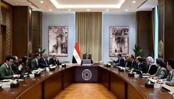 جانب من المؤتمر الصحفي - حساب الحكومة المصرية على فيسبوك
