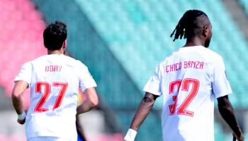 جانب من مباراة الزمالك وأوتوهو