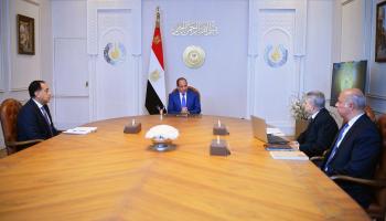 السيسي خلال الاجتماع
