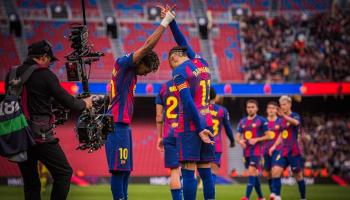 فريق برشلونة الإسباني 