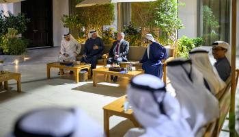 رئيس الإمارات والعاهل الأردني