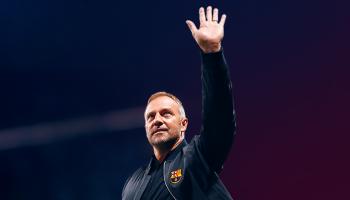 هانز فليك مدرب برشلونة