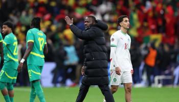منتخب السنغال أمام المغرب في نهائي أمم أفريقيا