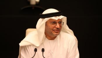 الدكتور أنور بن محمد قرقاش المستشار الدبلوماسي لرئيس دولة الإمارات