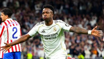 فينيسيوس من مباراة الريال ضد أتلتيكو مدريد