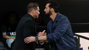 دييغو سيميوني وألفارو أربيلوا