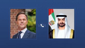 رئيس دولة الإمارات وأمين «الناتو»