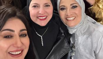 وفاء عامر في حفل ابنة هبة قطب 