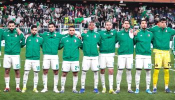 لاعبو منتخب الجزائر