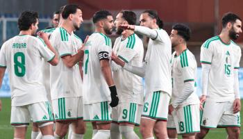 لاعبو منتخب الجزائر