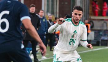 ياسين تيطراوي نجم منتخب الجزائر